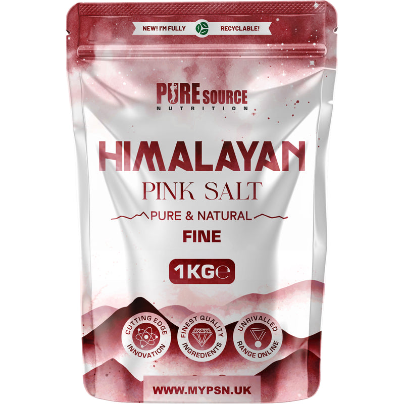 Pure Source Nutrition Himalayan Pink Salt 1Kg Fine