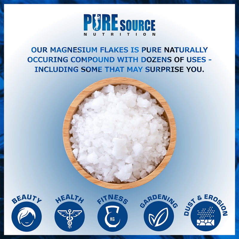 Pure Source Nutrition Magnesium Flakes - Bucket