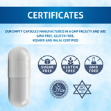 Empty Gelatin Capsules White – Size 00 / 0 / 1 – product image 10