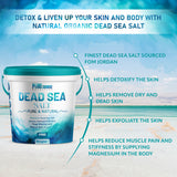Dead Sea Salt Fine 1kg – Bucket – product image 13