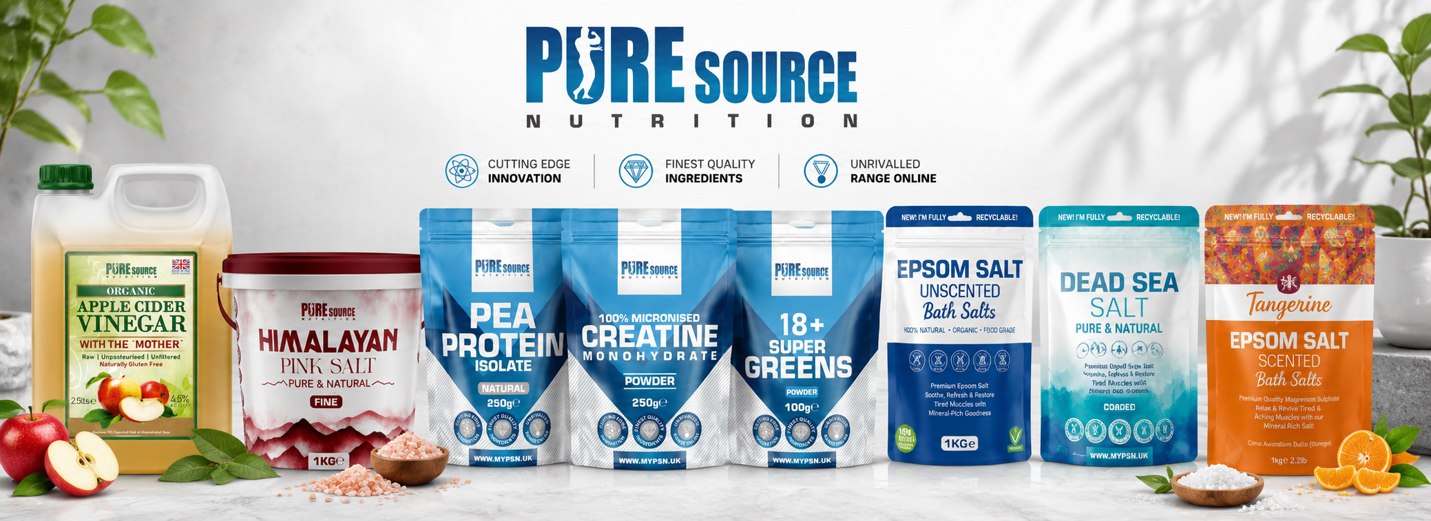 Pure Source Nutrition | Premium Supplements, Superfoods & Wellness Pro