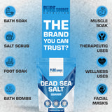 Pure Source Nutrition Dead Sea Salt Coarse