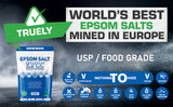 Epsom Salt Unscented 1kg Pouch – product image 6