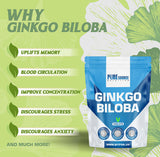Ginkgo Biloba 120mg Tablets (50:1 Extract)