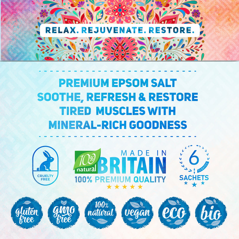 Pure Source Nutrition Epsom Salt Gift Box 6x35g