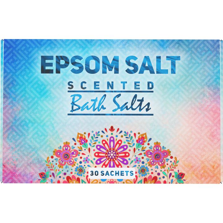 Luxury Epsom Salt Gift Box – 30 x 35g Sachets