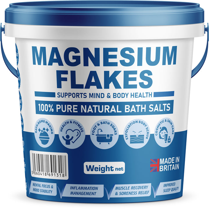 Magnesium Flakes Bucket