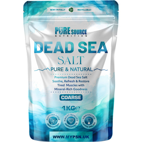 Dead Sea Salt Coarse 1kg Bag – product image 1