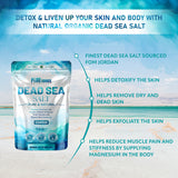 Dead Sea Salt Coarse 1kg Bag – product image 9