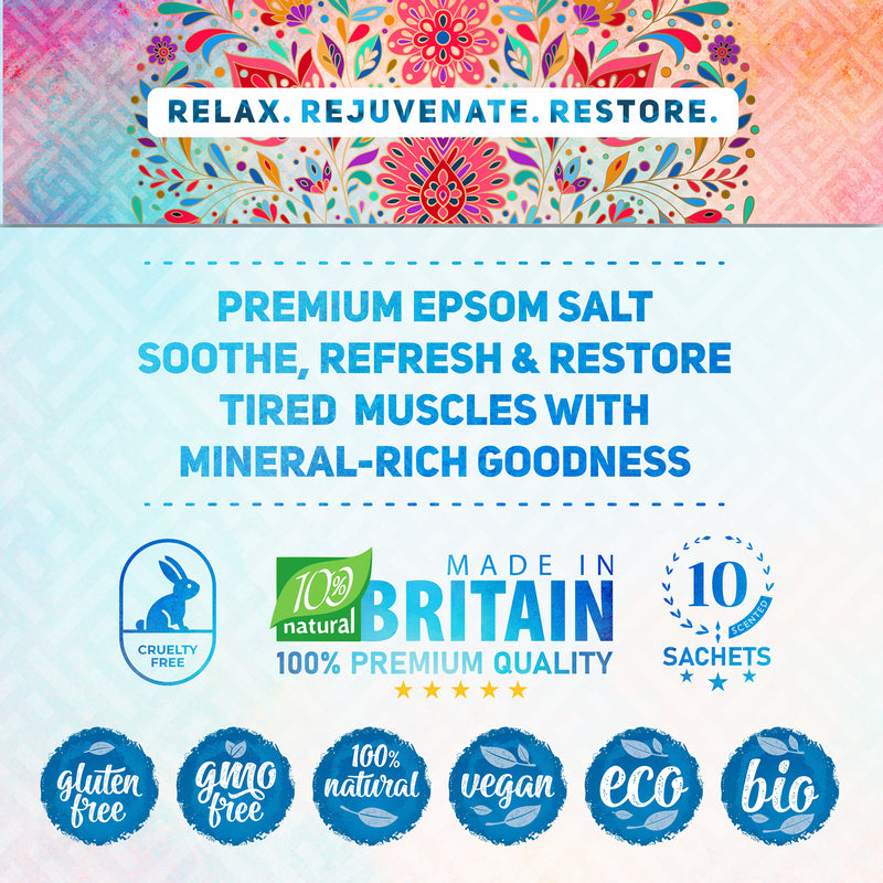 Pure Source Nutrition Epsom Salt Gift Box 10x35g