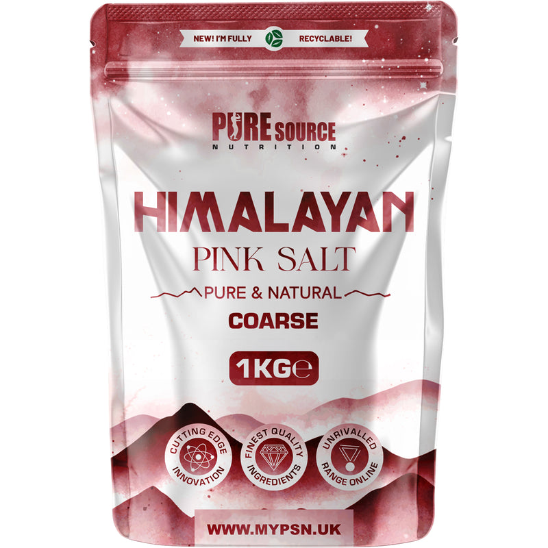 Pure Source Nutrition Himalayan Pink Salt 1Kg Coarse