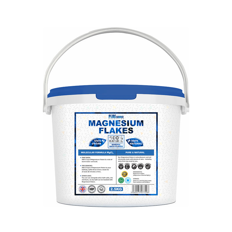 Pure Source Nutrition Magnesium Flakes - Bucket