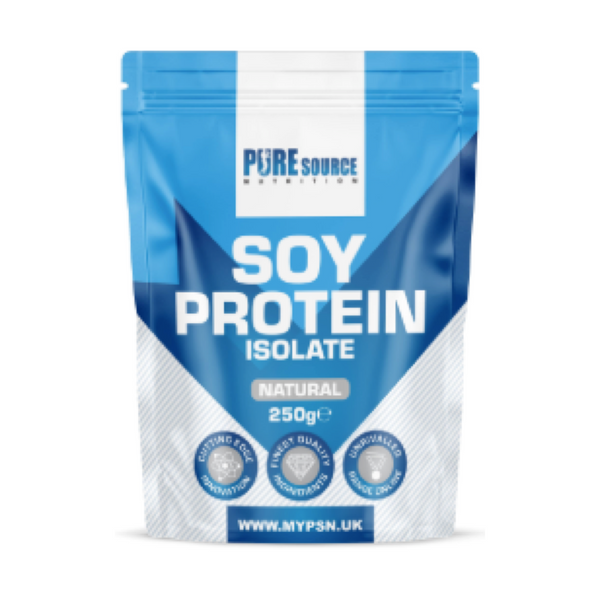 Pure Source Nutrition Soy Protein Isolate Powder Natural 250g