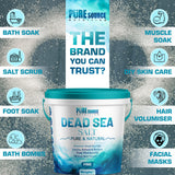 Dead Sea Salt Fine 1kg – Bucket – product image 15
