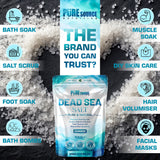 Dead Sea Salt Coarse 1kg Bag – product image 10