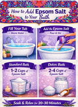 Scented Epsom Salt Bath Soak – 1kg – product image 22