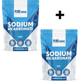 Sodium bicarbonate powder available in multiple sizes