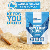Organic Psyllium Husk Flakes (Whole) – product image 4