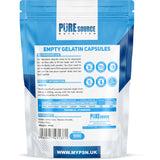 Empty Gelatin Capsules White – Size 00 / 0 / 1 – product image 26