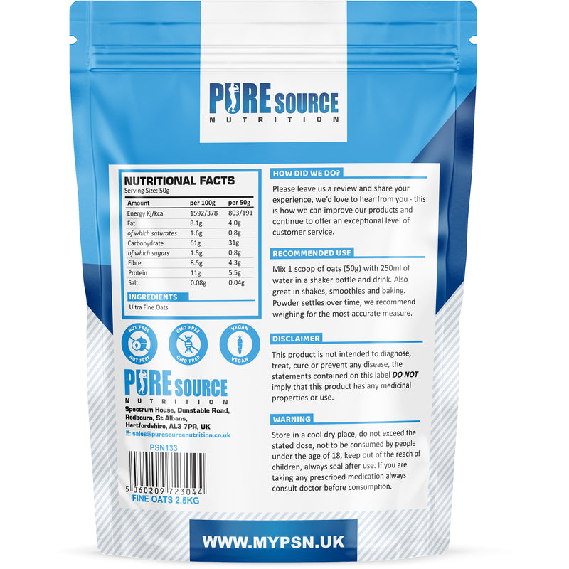 PSN Fine Oats Powder