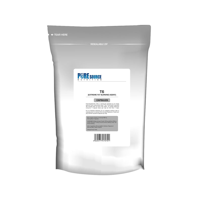 PSN T6 Fat Burner Capsules - White Label