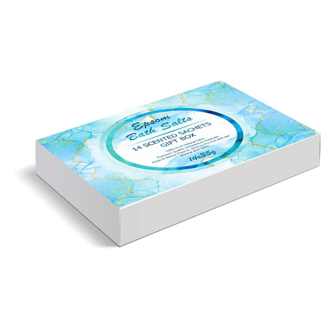 Pure Source Nutrition Epsom Bath Salt 14x35g Scented Gift Box